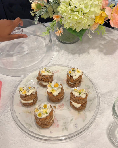 Garden Cake Plate & Server Set