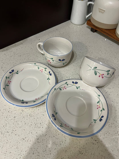 The Vineyard Teacup & Saucer Set