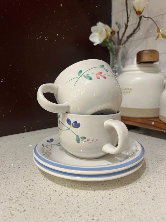 The Vineyard Teacup & Saucer Set